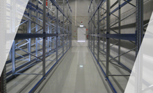 Conductive EP-WHG coating in a store room